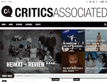 Tablet Screenshot of critics-associated.com